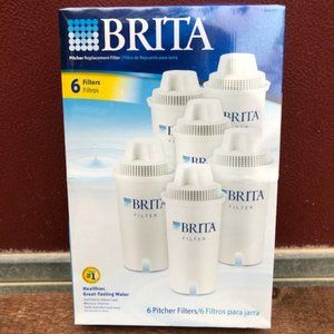 Brita 6 Pitcher Replacement Filters